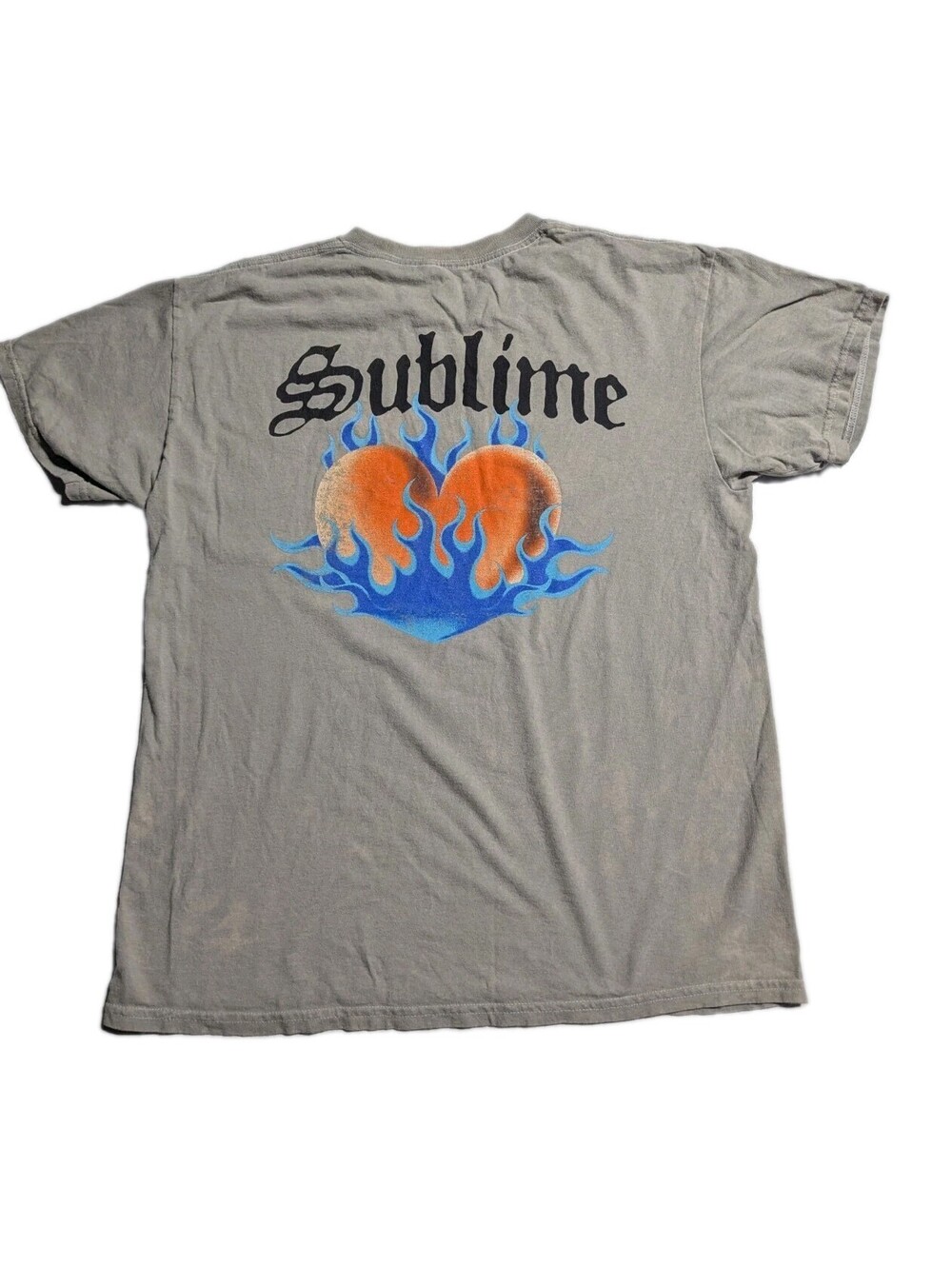 Sublime T-shirt Gray Size Large Unisex